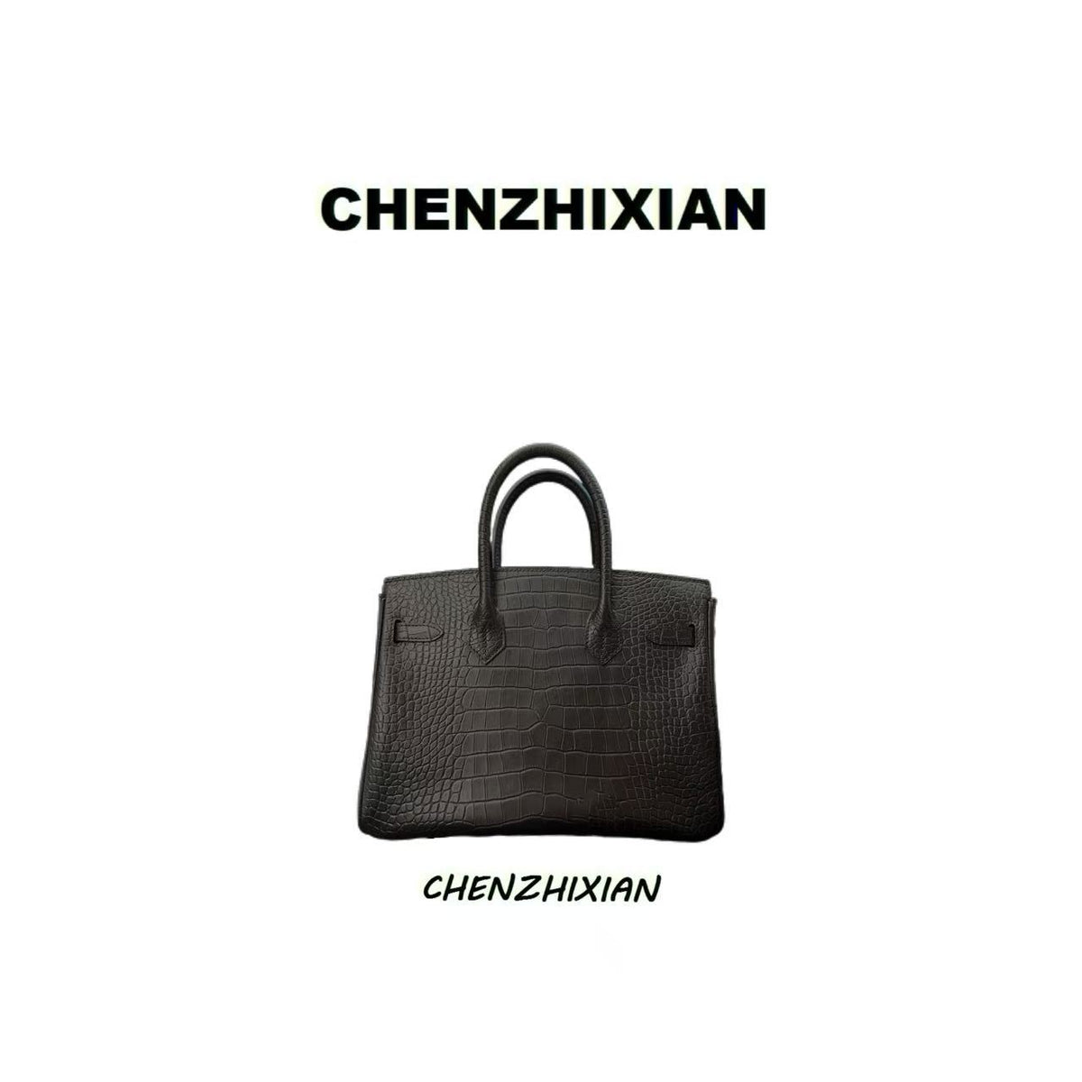 30cm Original Handmade Bag With Cowhide