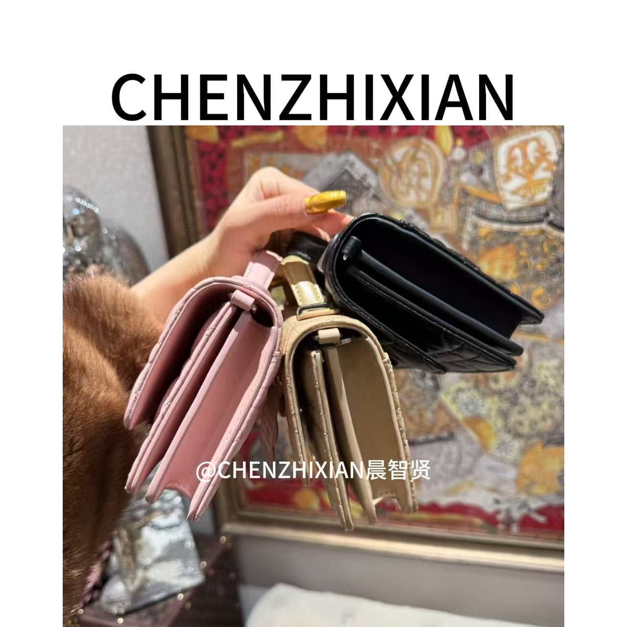 Original handmade bags, made of sheep leather