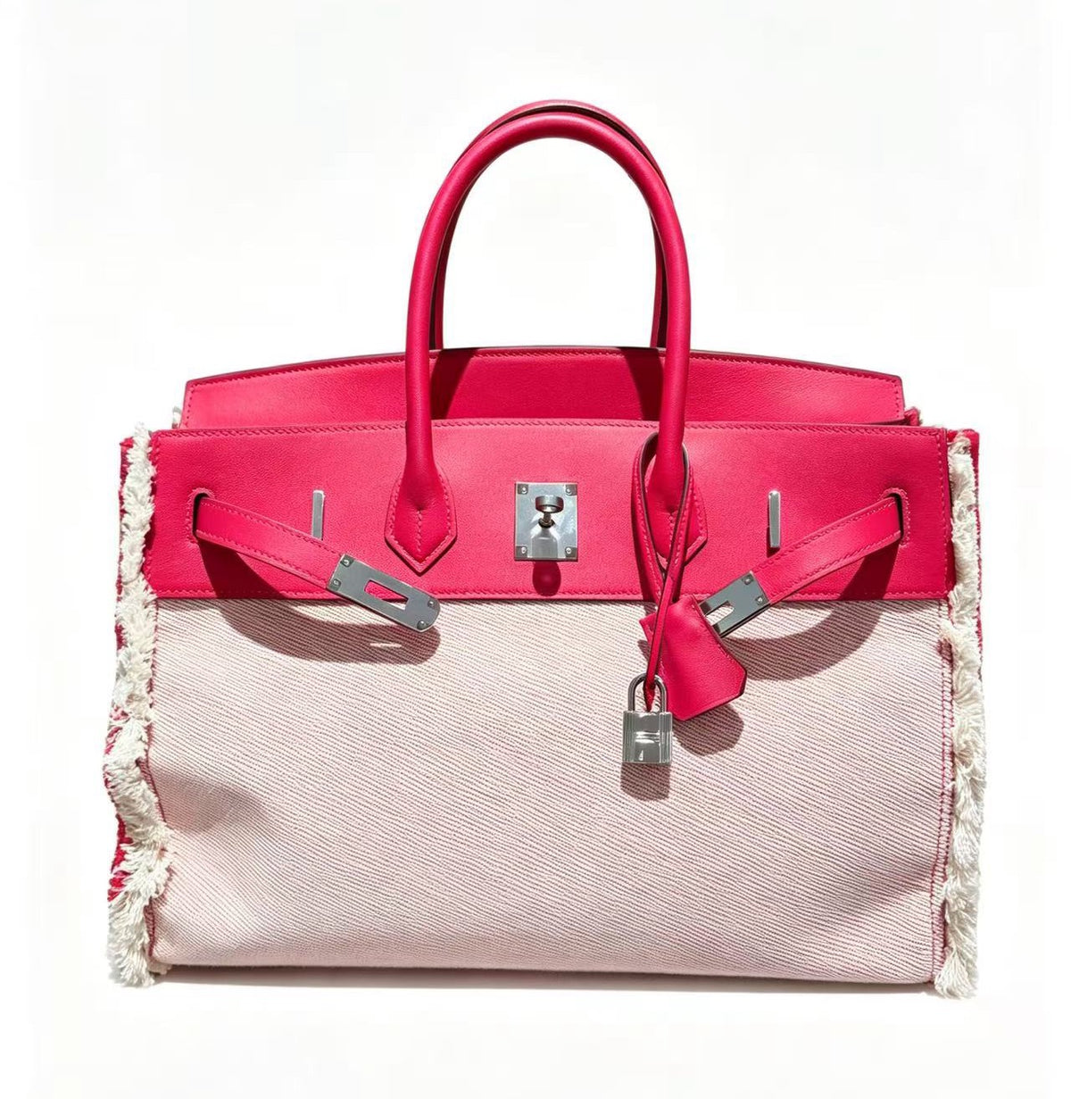 35cm Swift Canvas Tassel Tote Bag in Five Colors