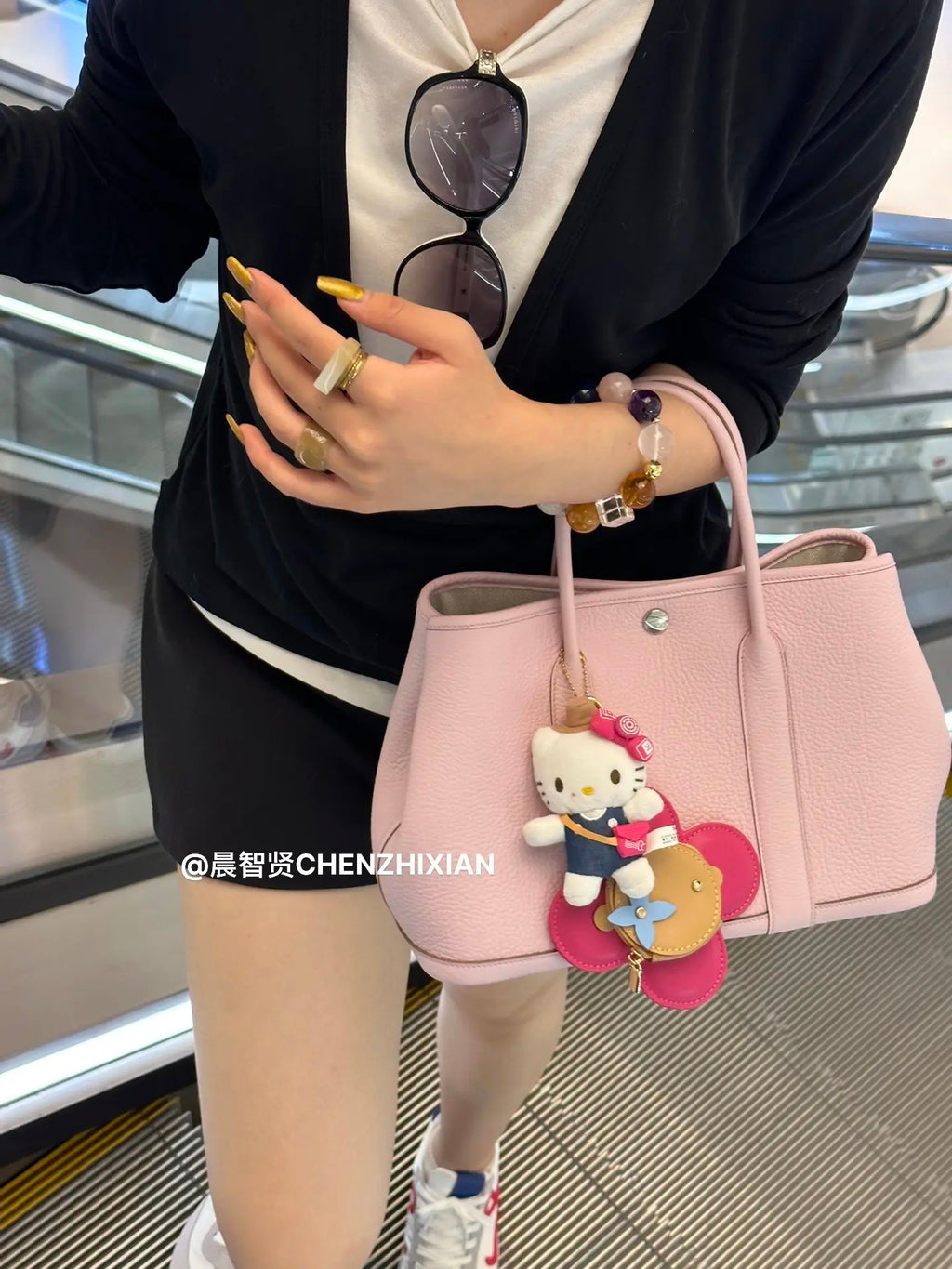 30cm Original Handmade Bag With Cowhide