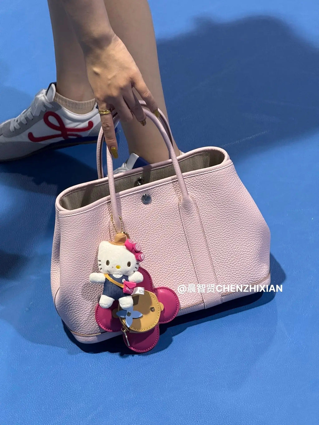 30cm Original Handmade Bag With Cowhide
