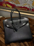 35cm Original Handmade Bag With BOX Leather