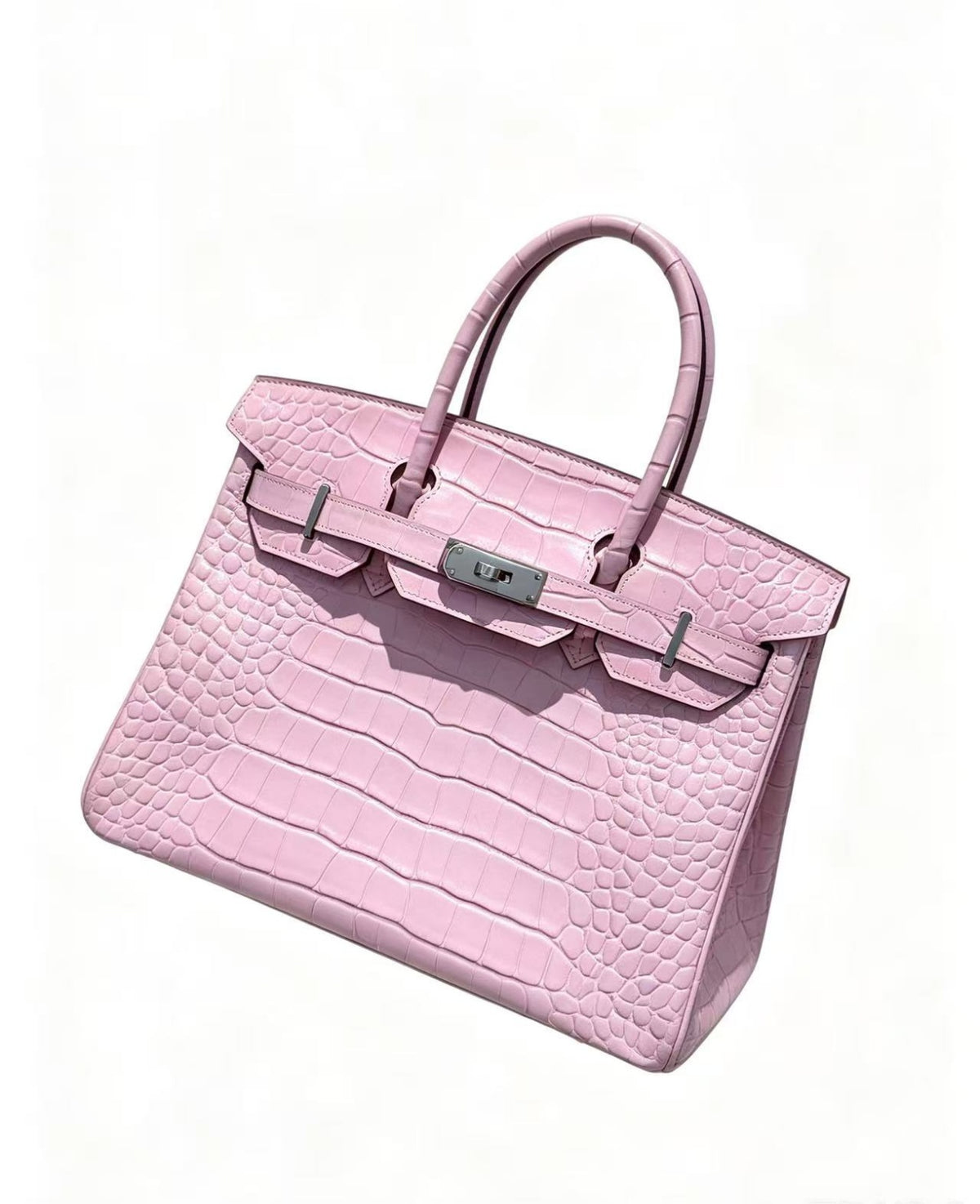 30cm Original Handmade Bag With Cowhide