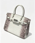 30cm Original Handmade Bag With Cowhide
