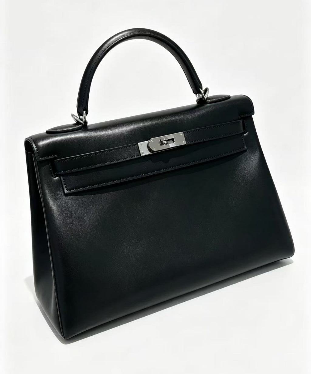 32cm Original Handmade Bag With BOX leather