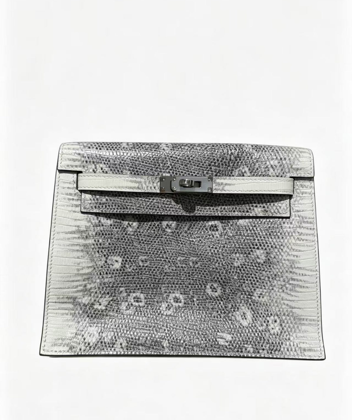22cm Original Handcrafted Bag With Cowhide And Lizard Pattern