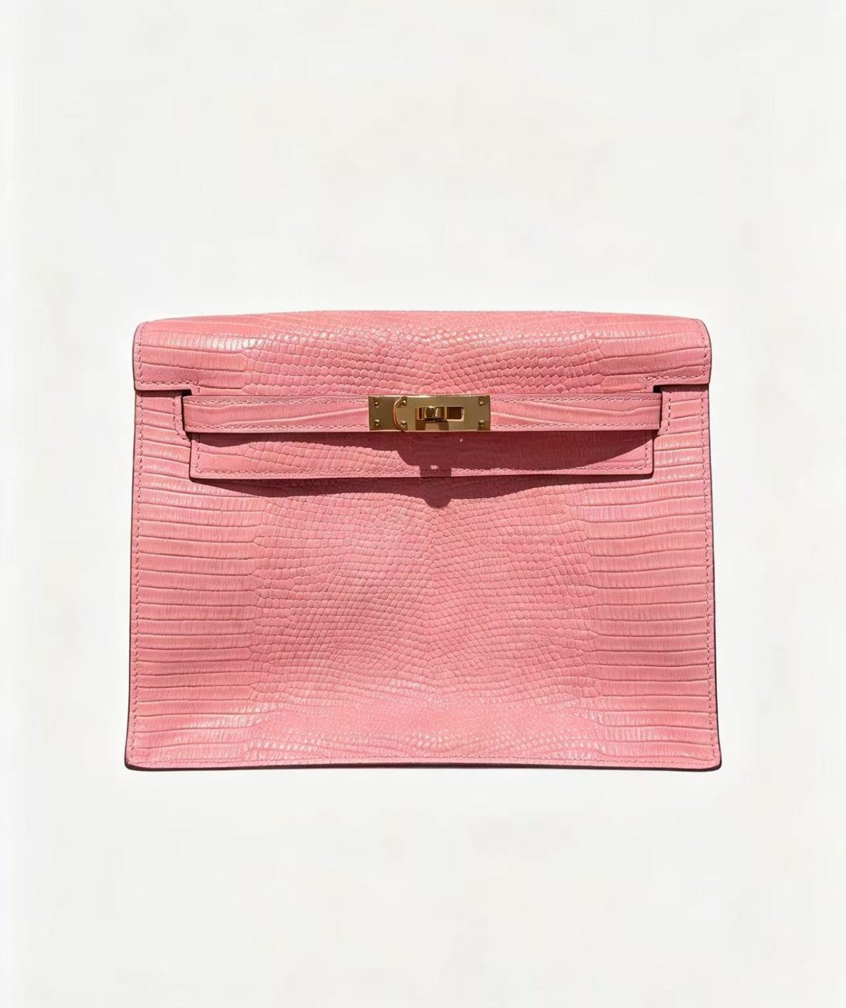 22cm Original Handcrafted Bag With Cowhide And Lizard Pattern