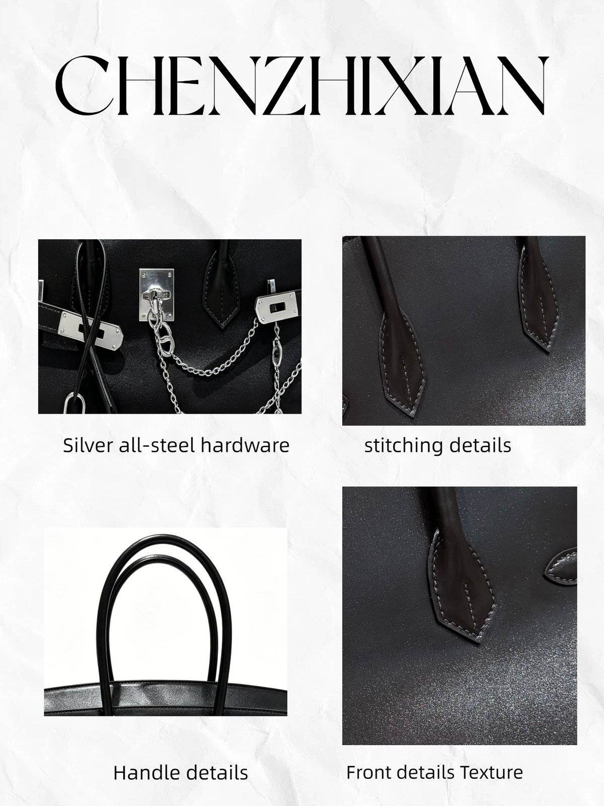 29 cm Portable shoulder bag four colors