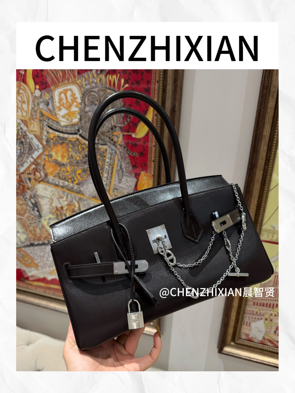 29 cm Portable shoulder bag four colors