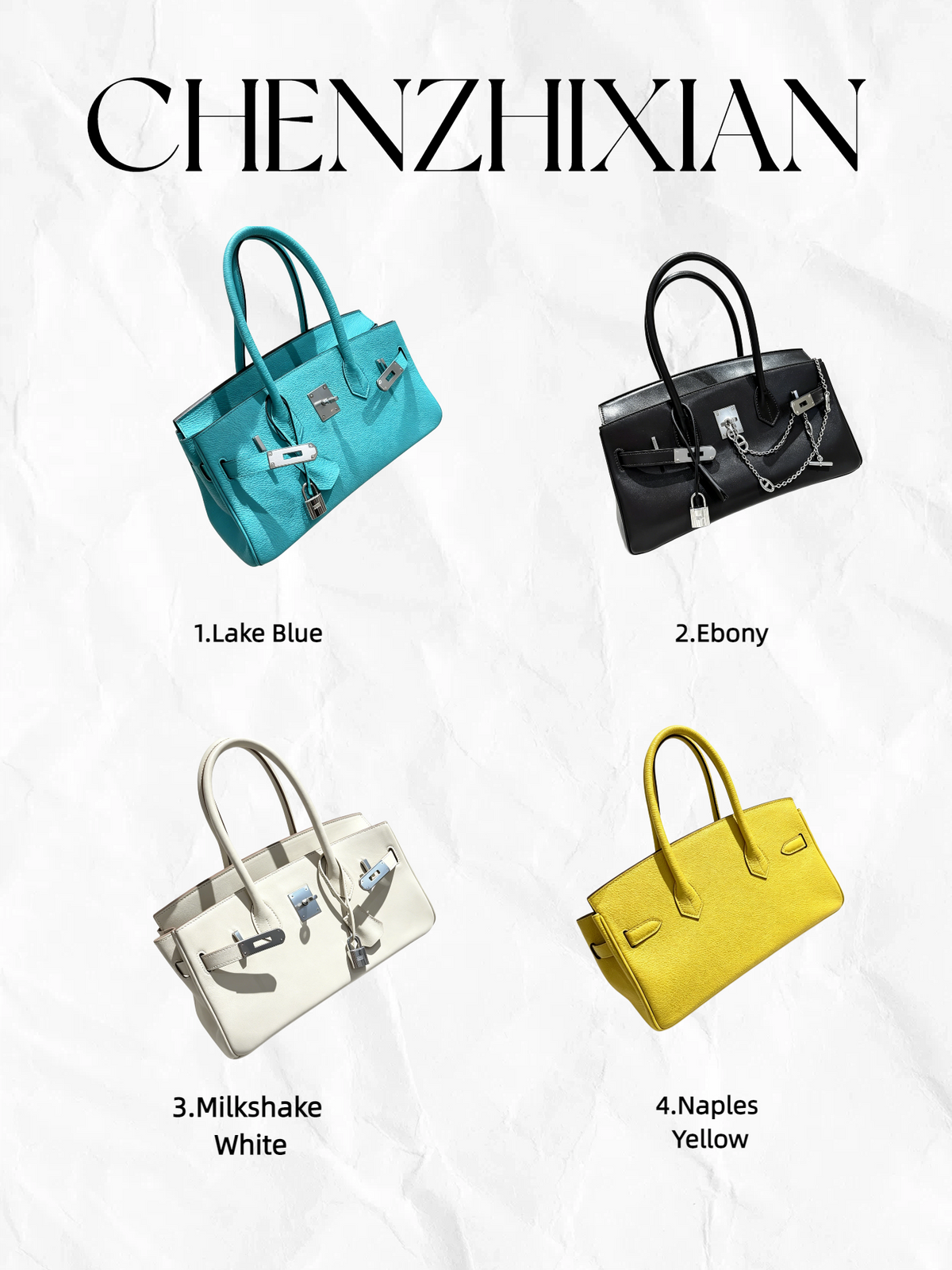 29 cm Portable shoulder bag four colors