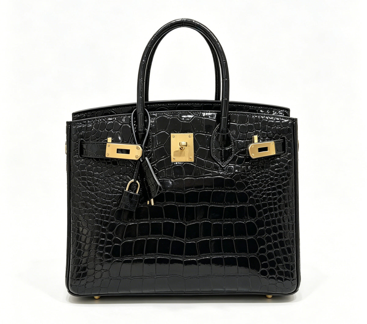30cm Original Handmade Bag With Cowhide