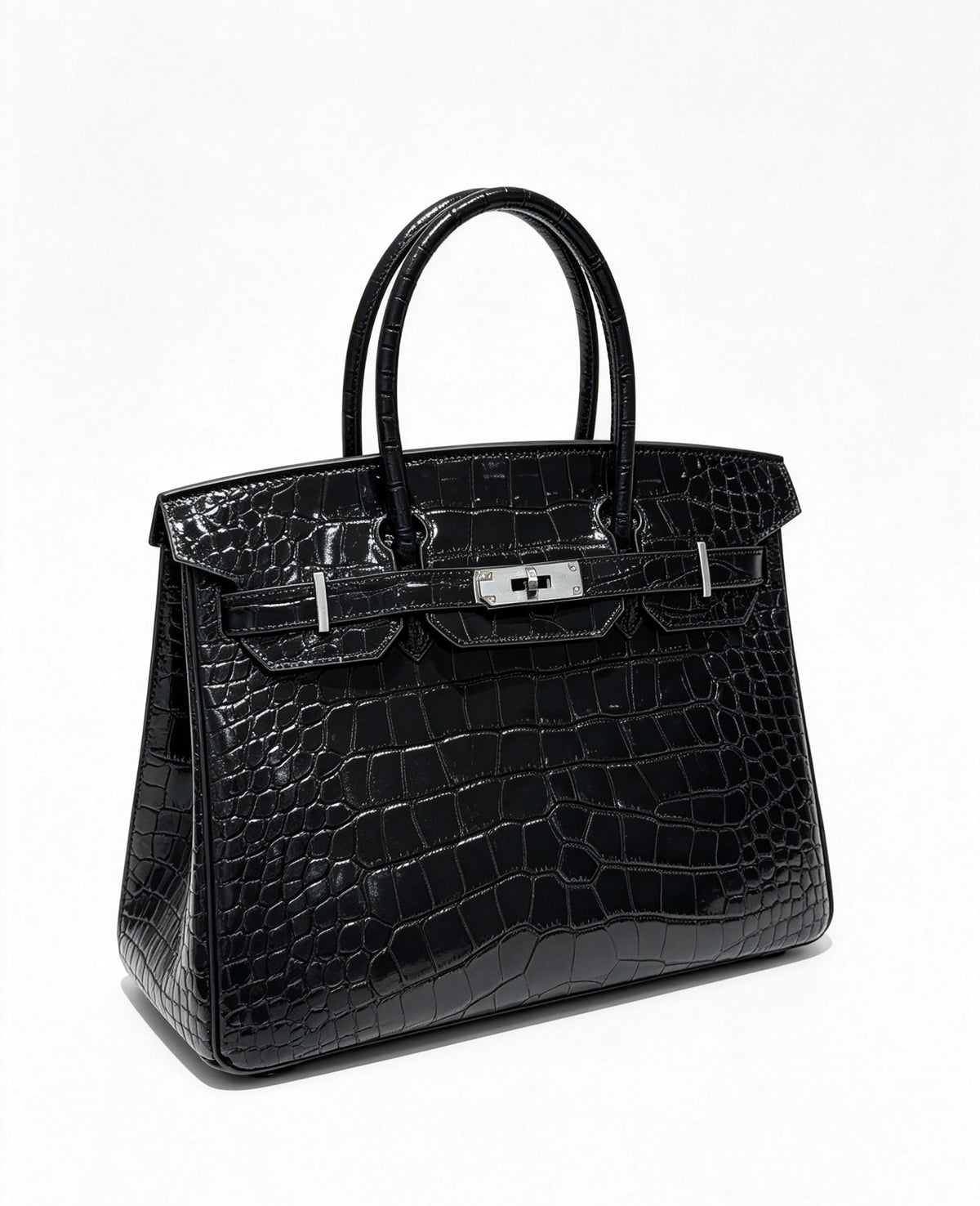 30cm Original Handmade Bag With Cowhide