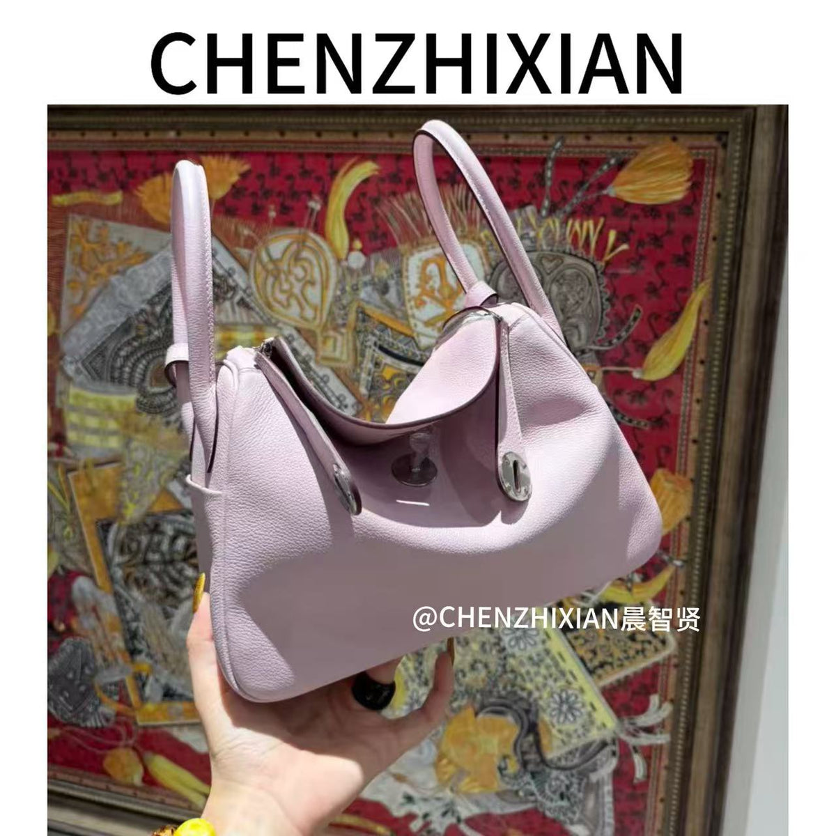 Tote bag and shoulder bag, 26 cm, available in four colors, Evercolor leather