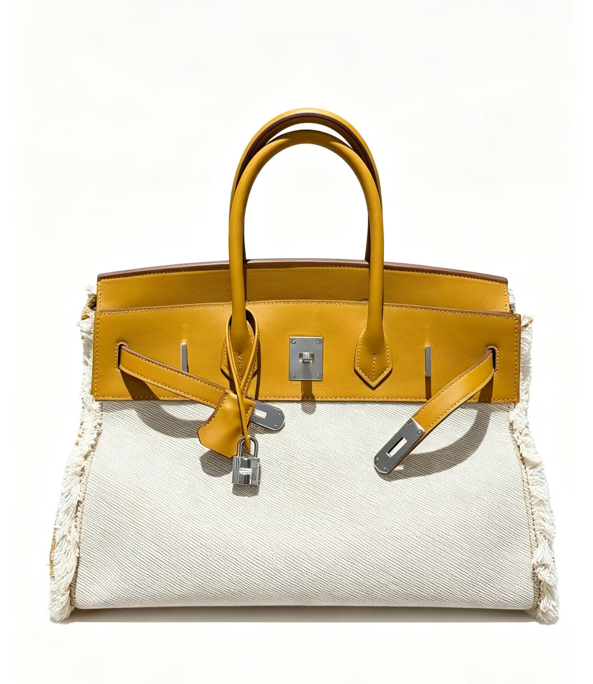35cm Swift Canvas Tassel Tote Bag in Five Colors