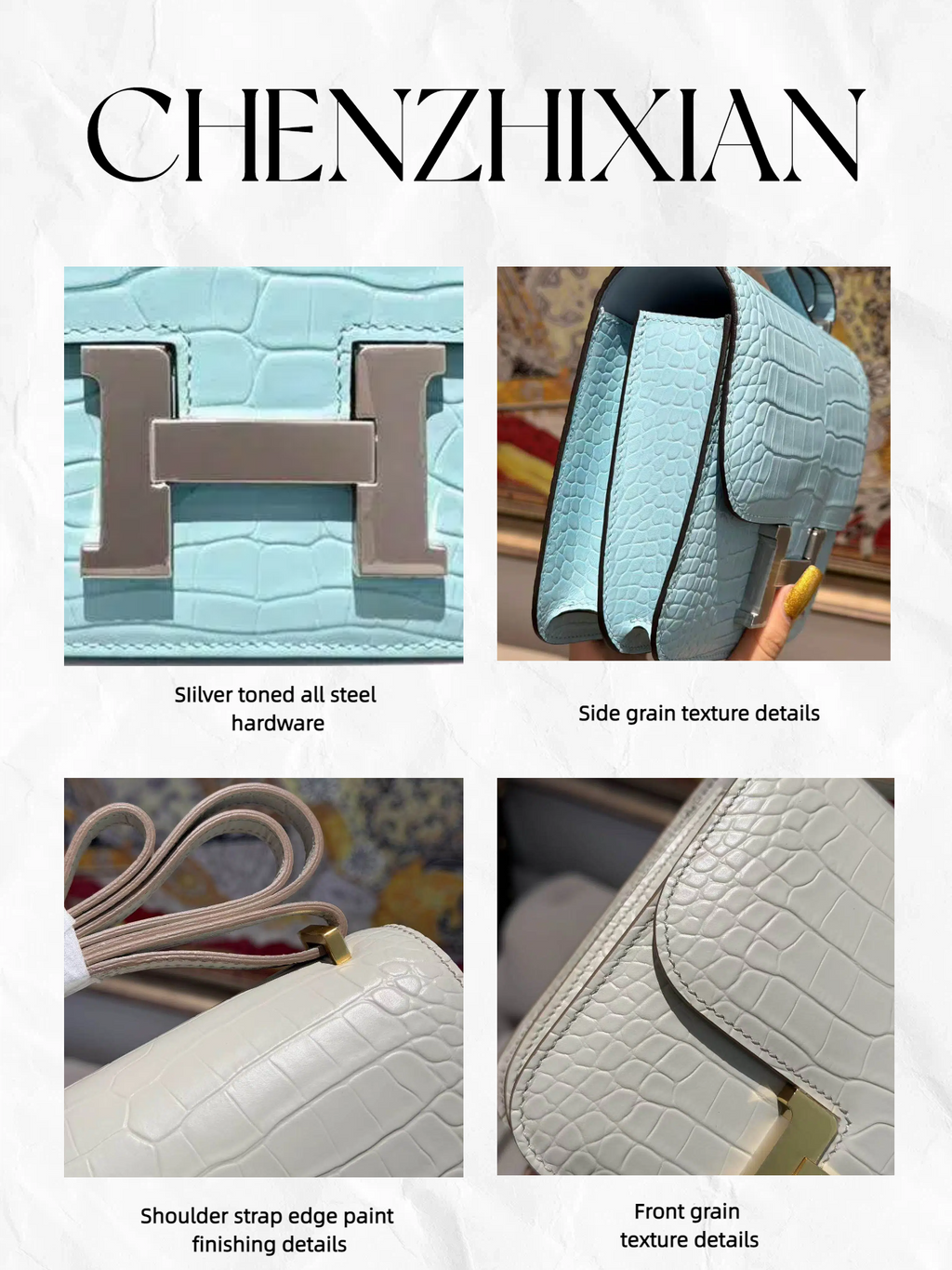 26cm Elan Original handmade bags, made of cowhide