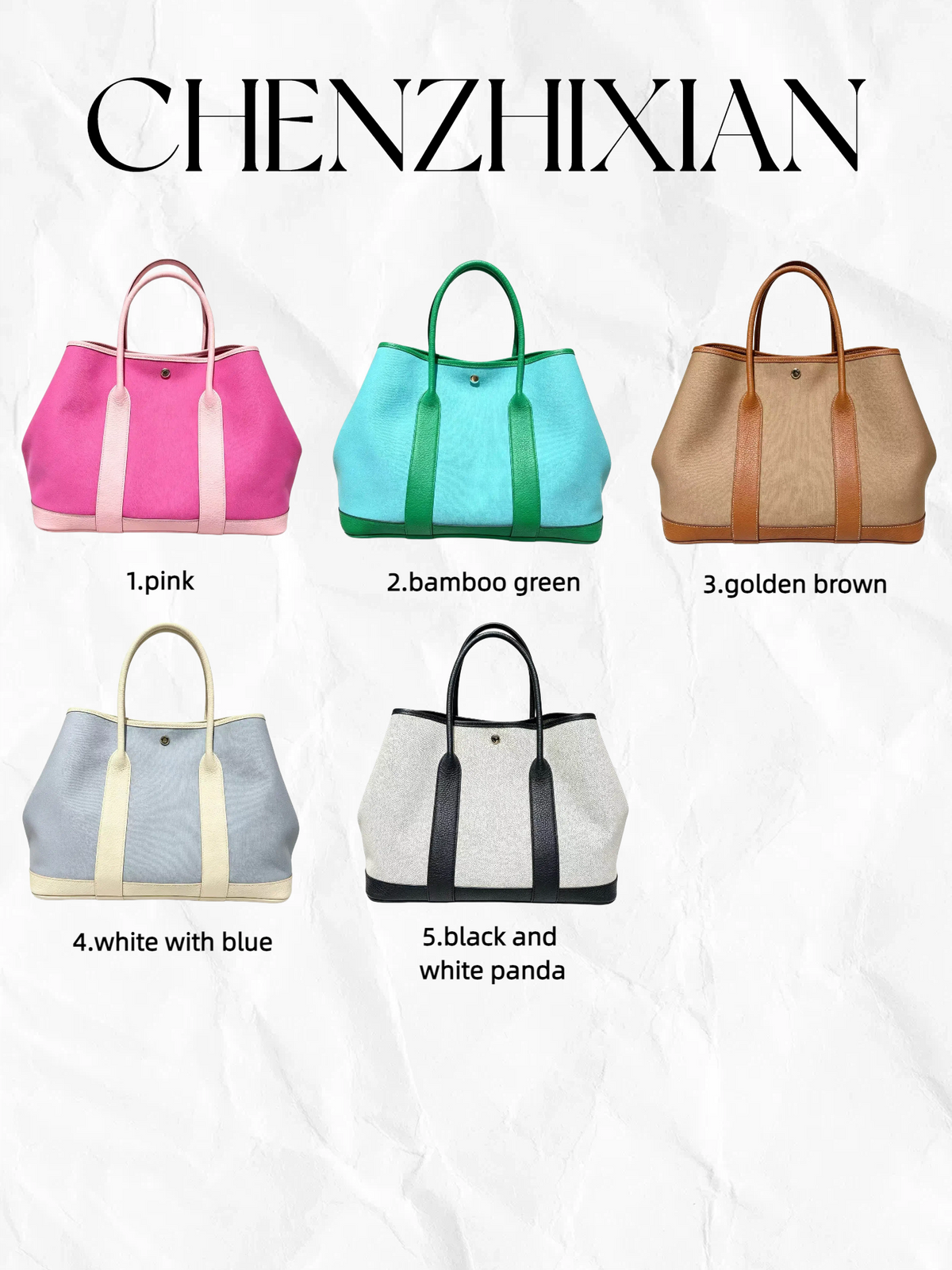 36cm Canvas Garden Bag – Large-Capacity Commuter Tote