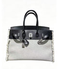 35cm Swift Canvas Tassel Tote Bag in Five Colors