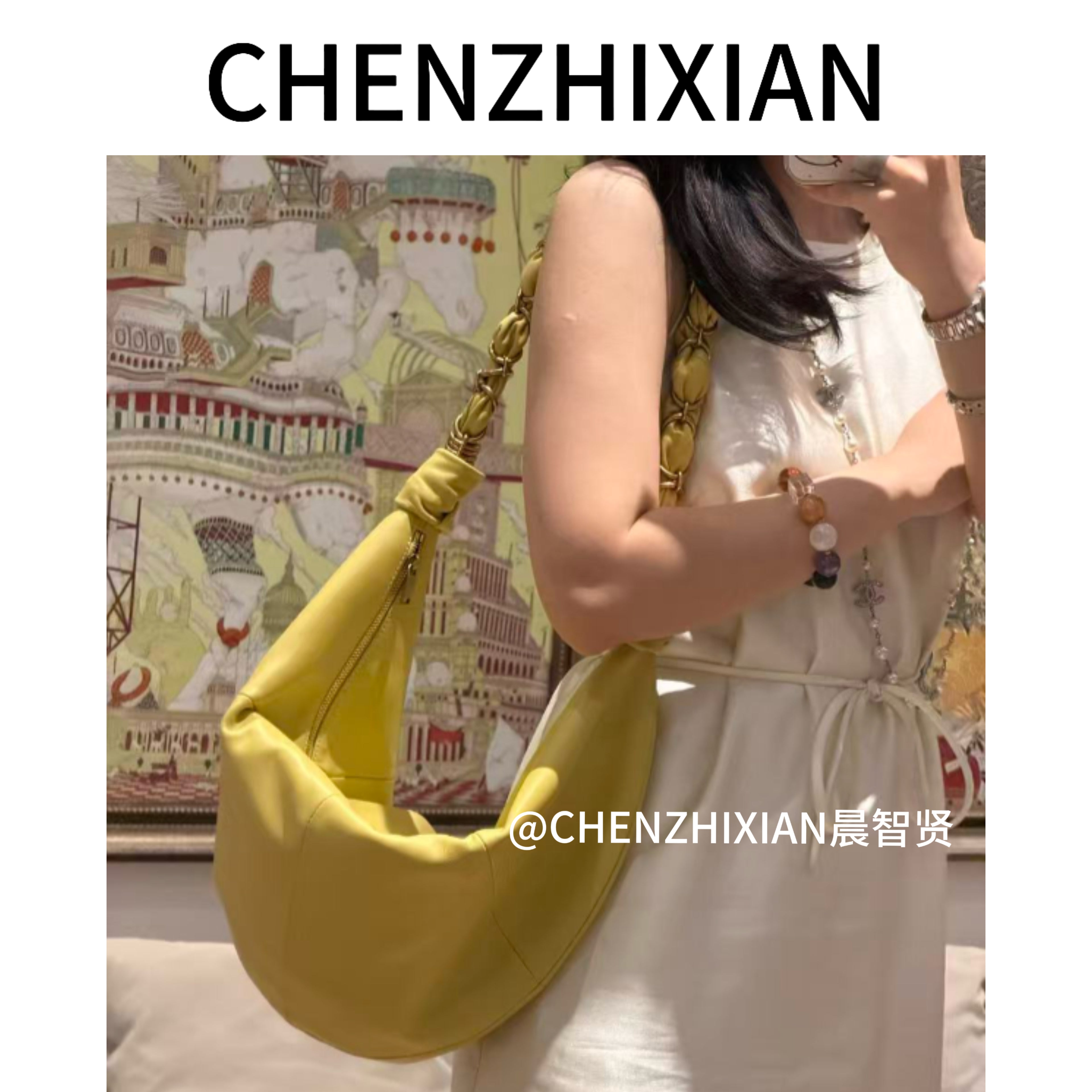 Original Handcrafted Bag With Cowhide