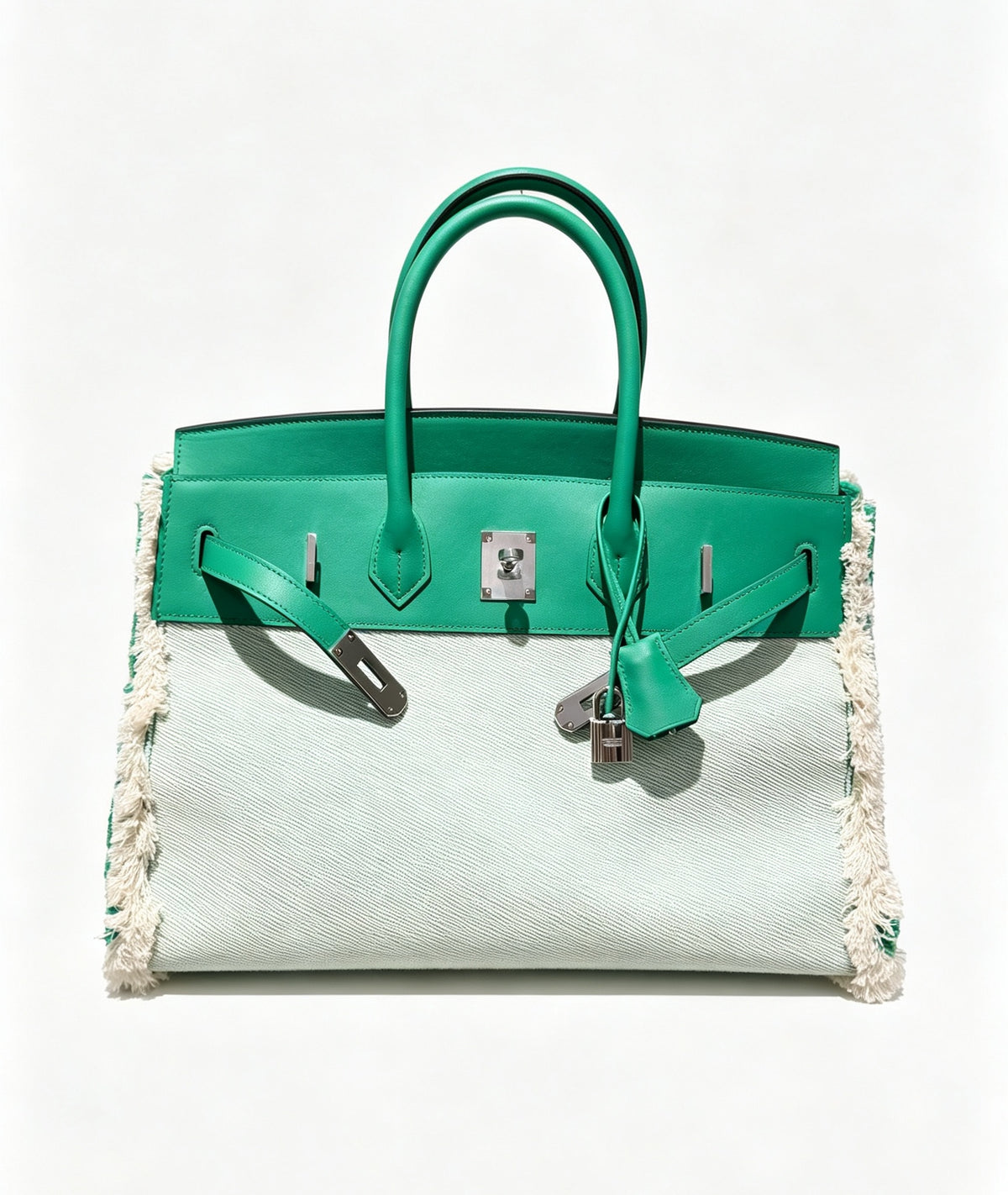 35cm Swift Canvas Tassel Tote Bag in Five Colors