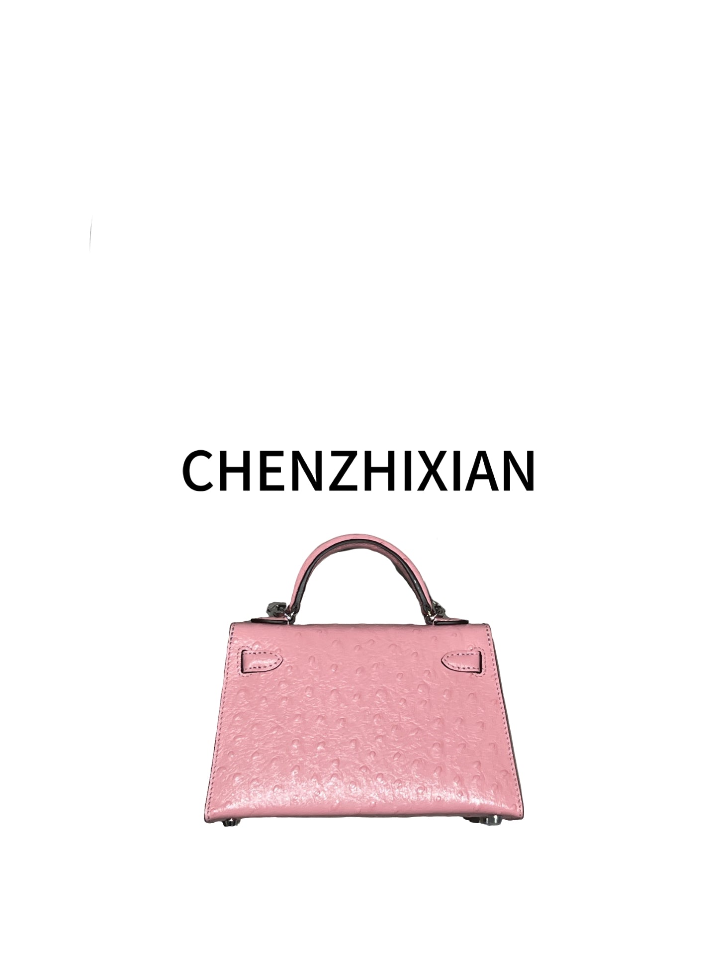 19cm Original Handmade Bag With Cowhide And Crocodile Pattern or Lizard Pattern